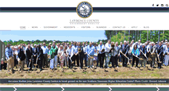 Desktop Screenshot of lawrencecountytn.gov