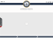 Tablet Screenshot of lawrencecountytn.gov